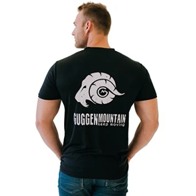Abbildung von GUGGEN Mountain Herren Funktionsshirt Funktionswäsche Funktions T Shirt Sport Outdoor Aktivitäten Schnelltrocknend Kurzarm Atmungsaktive Schwarz 3XL