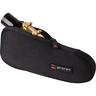 Abbildung von Pro Tec N264 Neopren Mundstücktasche für Posaune/Altsaxophon Bariton Saxophon schwarz