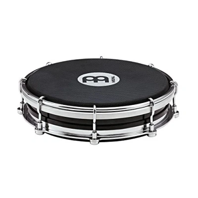 Abbildung von Meinl Percussion STBR06ABS BK Silent Tamborim, 15,24 cm (6 Zoll) Durchmesser, schwarz