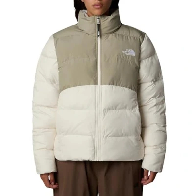Abbildung von The North Face Saikuru Jacket Winterjacke, Damen, Größe: XS, White dune/clay grey