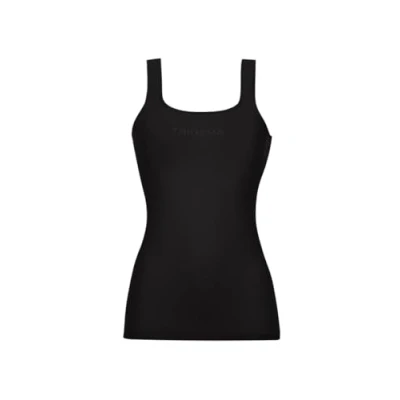 Abbildung von Trigema Damen 512401 Unterhemd, Schwarz, XL EU