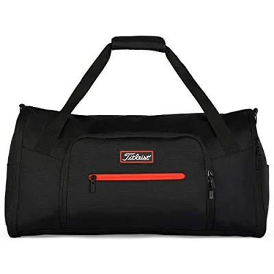 Abbildung von Titleist Players wandelbare Seesack, Schwarz/Rot, 58,4 cm
