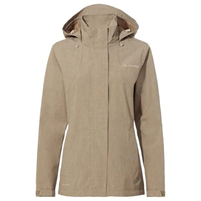 Abbildung von VAUDE Regenjacke Rosemoor Jacket II, Damen wasserdicht und atmungsaktiv, funktionale 2 Lagen Outdoorjacke, Wassersäule 10.000 mm, Übergangsjacke oder Fahrradjacke