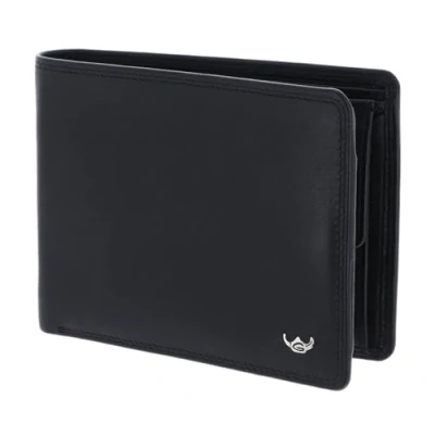 Abbildung von Golden Head Polo RFID Protect Billfold Coin Wallet Black