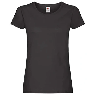 Abbildung von Fruit of the Loom Lady Fit Valueweight T 61 372 0 L / 14,Black