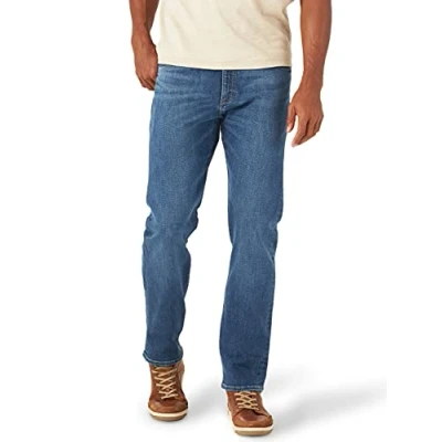 Abbildung von Lee Men&#039;s Performance Series Extreme Motion Slim Straight Leg Jean, Russ, 38W x 32L