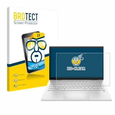 Abbildung von BROTECT Schutzfolie für HP Pavilion x360 (14 dyX) Displayschutz Folie Ultra Klar