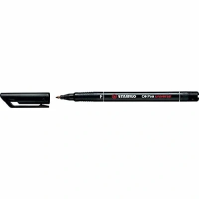 Abbildung von STABILO Folienstift OHPen Permanent, (1 tlg), zum Beschriften von glatten Oberflächen