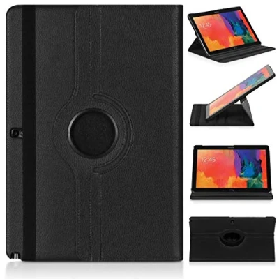 Abbildung von Schutzhülle für Samsung Note Pro 12,2 Zoll SM P900/T900/T905 Tablet, 360 drehbar, intelligent, schlank, faltbar, P900/P901, mit automatischer Wake /Sleep Funktion,
