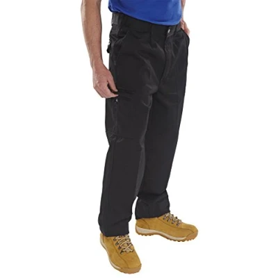 Abbildung von Schwere Fahrer Hose, schwarz, Größe 26