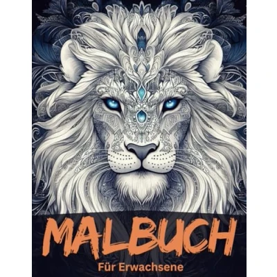 Abbildung von Malbuch für Erwachsene: Wildes Farbenspiel Tierische Auszeit Erwachsene