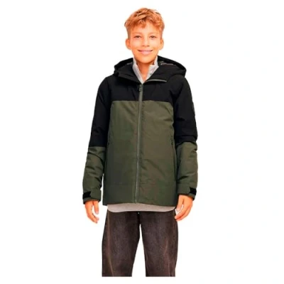 Abbildung von Jack &amp; Jones Junior Jcoaiden Transitional Winterjacke für Kinder, Größe: 128, Forest night/black