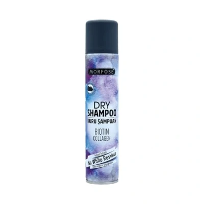 Abbildung von Morfose Dark Hair Dry Shampoo 200ml Biotin &amp; Kollagen Trockenshampoo Sofortige Aktualisierung, Keine weißen Rückstände Unisex Gebrauch