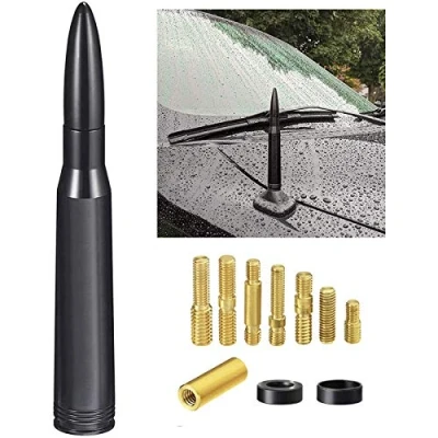 Abbildung von Bingfu Autoantenne Mast Bullet Shape Auto Antenne Ersatz Kompatibel mit Ford F Series Raptor Super Duty Ranger Explorer Dodge RAM 1500 2500 3500 Heavy Classic Pickup KFZ Truck