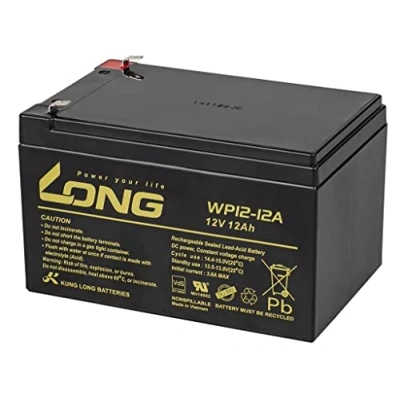 Abbildung von Long WP12 12A/F1 Batteria al Piombo 12 V Ah AGM (L x A P) 151 98 mm Spina piatta 4,8