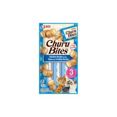 Abbildung von Inaba Churu Katzensnack Huhn mit Thunfisch und Jakobsmuschel