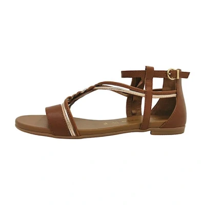 Abbildung von Tamaris Riemensandalette, Damen, Größe: 40, Cognac comb Schuhe