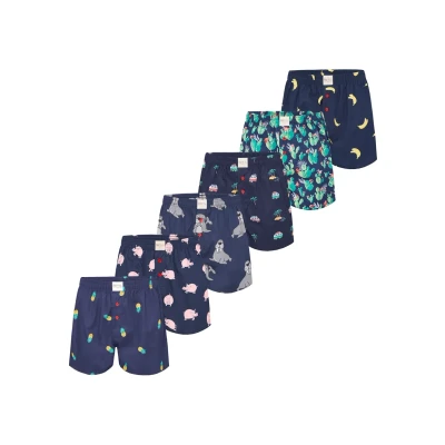 Abbildung von Phil &amp; Co. Berlin 6 PACK Prints Boxershorts, Herren, Größe: XL, Mix