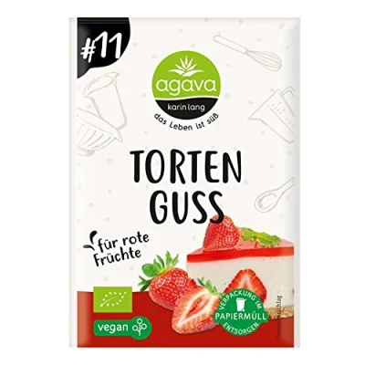 Abbildung von Agava Tortenguss, rot, 21g
