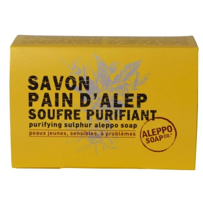 Abbildung von Aleppo Soap Co. Seife Savon Pain D&#039;Alep Soufre Purifiant Purifying Sulphur