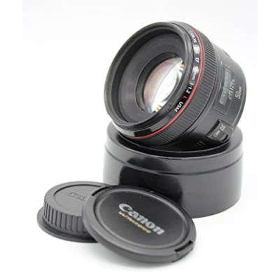 Abbildung von Canon EF 50mm F1.2L USM Objektiv (72mm Filtergewinde) schwarz