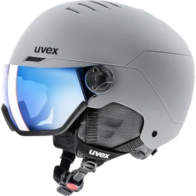 Abbildung von UVEX Wanted Visor Rhino Mat 54 58 cm Skihelm