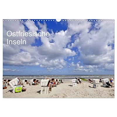 Abbildung von Ostfriesische Inseln (Wandkalender 2025 DIN A3 quer), CALVENDO Monatskalender
