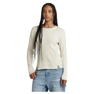 Abbildung von G Star Strickpullover, Damen, Größe: Medium, Antique white