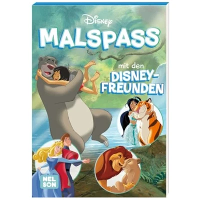 Abbildung von Disney Kreative Beschäftigung: Malspaß mit den Freunden: Über 60 Ausmalbilder zu Liebe und Freundschaft