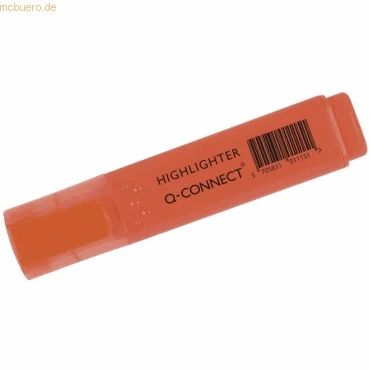 Abbildung von Connect Textmarker Keilspitze 2 5 mm orange