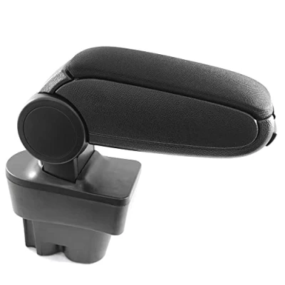 Abbildung von Mittelarmlehne Armlehne Konsole Mittelkonsole Auto Kompatibel Mit Peugeot Aufbewahrungsbox Textil Schwarz