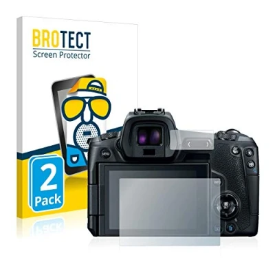 Abbildung von BROTECT Entspiegelungs Schutzfolie für Canon EOS R (2 Stück) Matte Displayschutz Folie, Anti Reflex, Fingerprint
