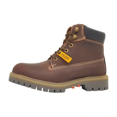 Abbildung von Dockers by Gerli Plateaustiefelette, Damen, Größe: 37, Braun Schuhe