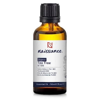 Abbildung von Naissance Teebaumöl bio (Nr. 109) 50ml 100% naturreines ätherisches Öl, natürlich, zertifiziert, vegan