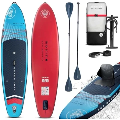 Abbildung von SUP Board Movino Garda 10’10 (330cm) 330A NV4341 Blau Rot