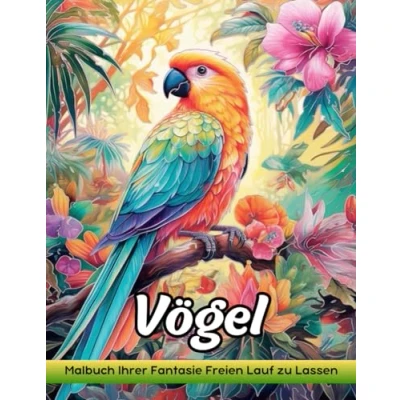 Abbildung von Vögel: Malbuch Für Erwachsene Mit Vogel Zum Stressabbau Und Zur Entspannung
