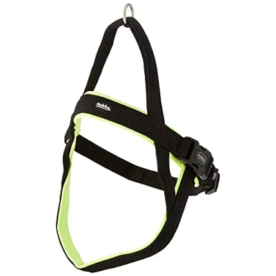 Abbildung von Nobby Norwegergeschirr Mesh Preno, neon gelb L: 60 76 cm + 46 cm, B: 25/35 mm, 1 Stück