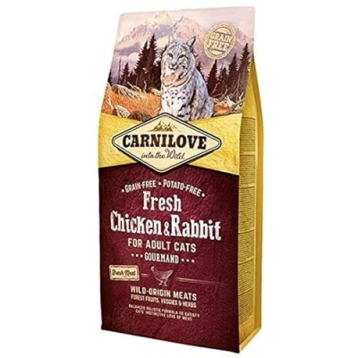 Abbildung von Carnilove Katze Adult Fresh Chicken &amp; Rabbit 400 g
