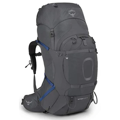 Abbildung von Osprey Herren Äther Plus 70 Rucksäcke &amp; Taschen, grau, S/M