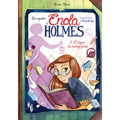 Abbildung von Les enquêtes d&#039;Enola Holmes Tome 5 L&#039;égnime du message perdu (5)