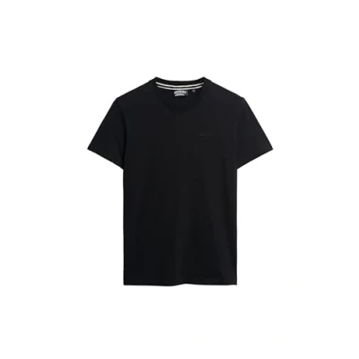 Abbildung von Superdry Herren Vintage Logo Emb Tee T Shirt, Schwarz, XXL