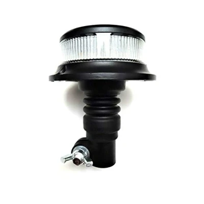 Abbildung von Matel Service Orange weiß 18 LED Rundumleuchte 3 Blitzmuster 12V 24V ECE R65 R10 Warnleuchte