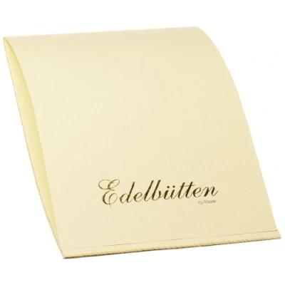 Abbildung von Rössler Papier 2003388803 Block DIN A4 (297 x 210 mm), gehämmert, 40 Blatt, ivory