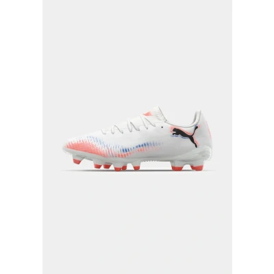 Abbildung von Puma Future 8 PLAY FG/AG Fußballschuhe Naturrasen, Damen, Größe: 37.5, White/black/glowing red Schuhe