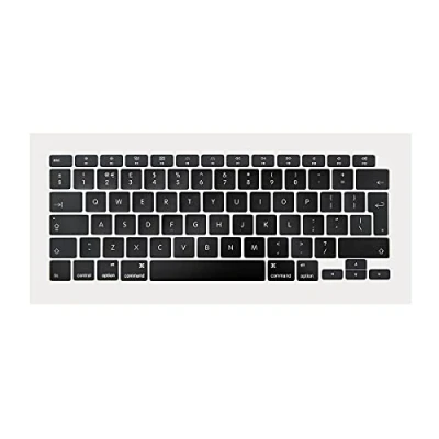 Abbildung von ICTION Ersatz Tastenkappen Set, UK Tastenkappen, QWERTY für MacBook Air 33 cm (13 Zoll) A2179, Tastaturtasten 2020 Jahr
