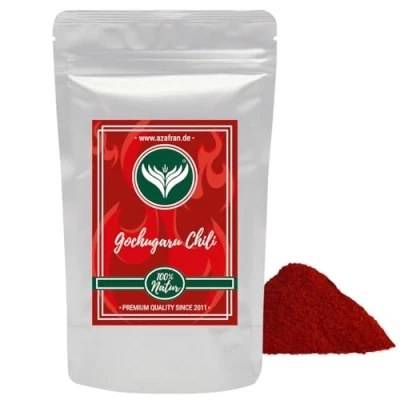Abbildung von Azafran Gochugaru Chili Pulver gemahlen, Chilipulver für Kimchi, Red Pepper Powder Korea Style 250g