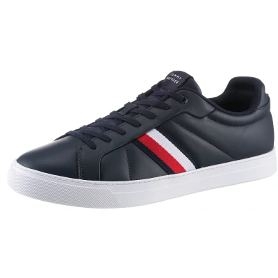 Abbildung von Tommy Hilfiger ICON Court Stripes Sneaker low, Herren, Größe: 41, Desert sky Schuhe
