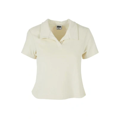 Abbildung von Urban Classics Towel Poloshirt, Damen, Größe: XS, Palewhite