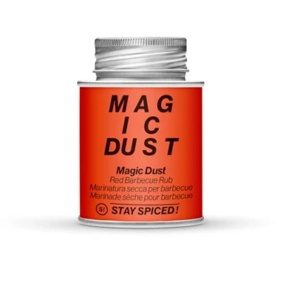 Abbildung von Magic Dust von STAY SPICED ! Hochwertiges BBQ Grillgewürz I Magisch verpackt in 170 ml Weißblechdose