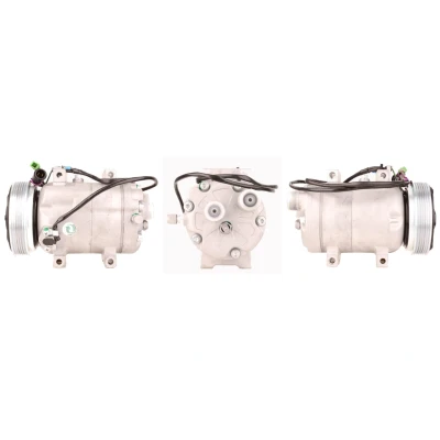 Abbildung von LUCAS ACP160 Kompressor PAG 46 R 134a mit Dichtungen AUDI: A6 C4 Avant, 100 Limousine, Cabriolet B4